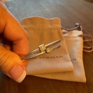 Authentic David Yurman bangle bracelet set